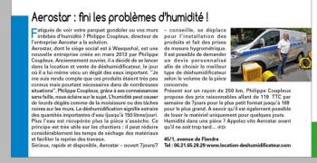 Aerostar dans le journal 